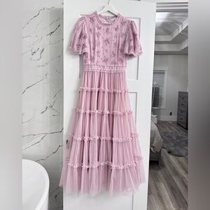 Ivy City Co Pink Floral  Dress